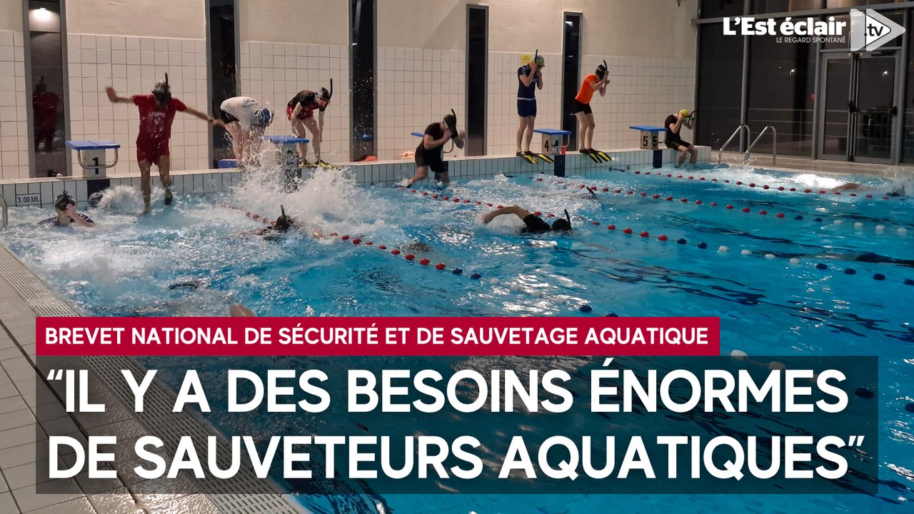 "Il y a des besoins énormes de sauveteurs aquatiques"
