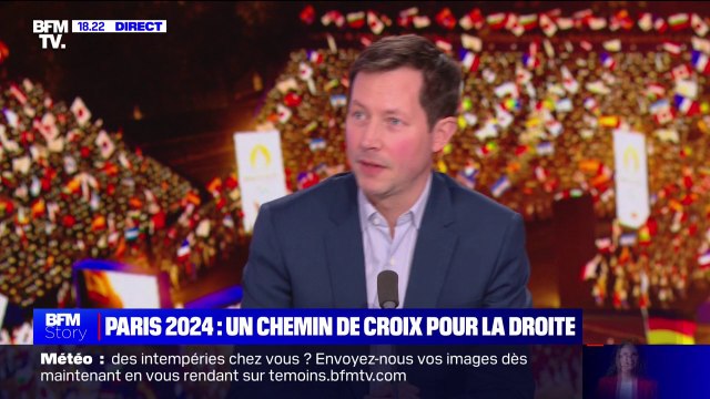Affiche des JO de Paris: On décide de renier des symboles , pour l'eurodéputé (LR) François-Xavier Bellamy