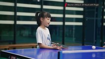 Roger Federer takes on seven-year-old at table tennis