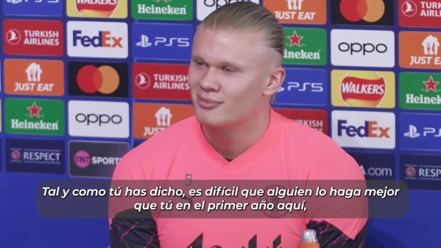 Haaland y los premios a Messi: Es el mejor que ha habido jamás
