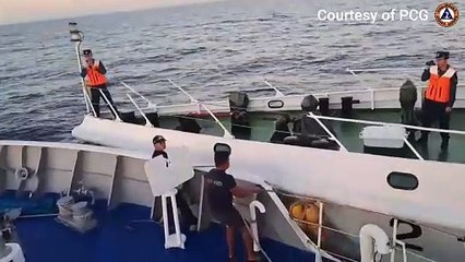 Filipinas acusa a China de incidentes marítimos que hirieron a cuatro tripulantes