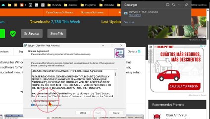 Este mejor antivirus de código abierto para escanear manualmente carpetas