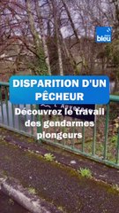 Les gendarmes plongeurs à la recherche d'un pêcheur disparu