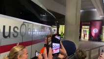 Bayern Monaco - Lazio | L'arrivo allo stadio