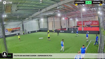 Faute de maxime caron - Esperion FC p24