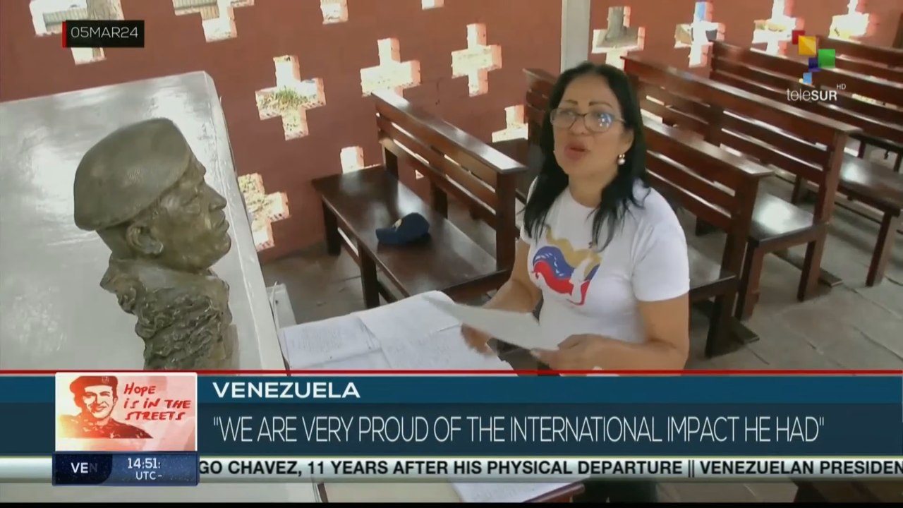 Venezuelans honor Hugo Chávez 11 years after his death