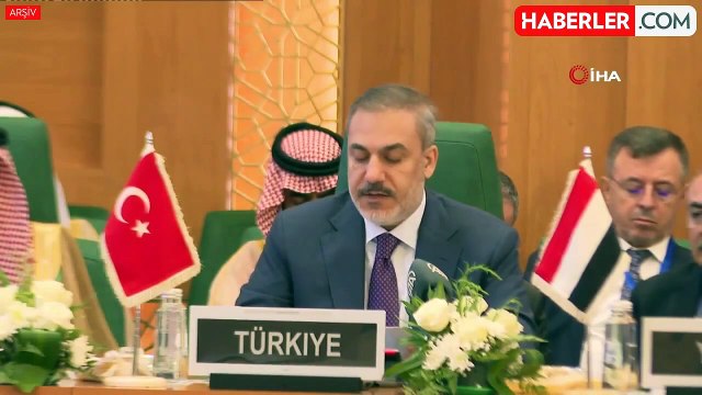 Dışişleri Bakanı Hakan Fidan İslam İşbirliği Teşkilatı'nda konuştu: Gazze'nin etrafındaki abluka kırılmalı
