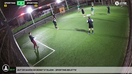 But de Marin de Bonet d’Oléon - SPORTING BELETTE