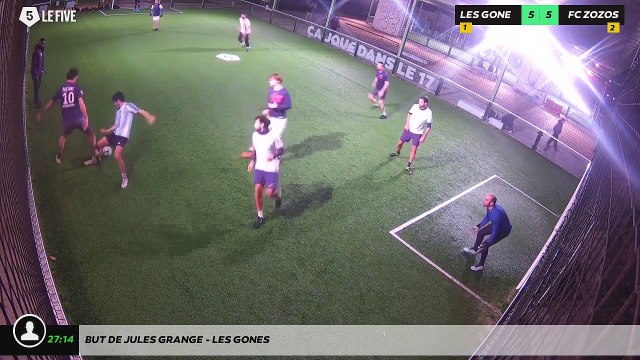 But de Jules Grange - LES GONES