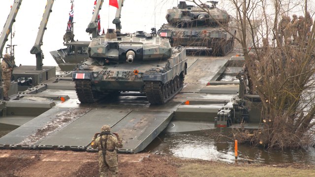 La OTAN realiza maniobras conjuntas en Polonia