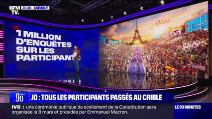 LES ÉCLAIREURS - Jeux Olympiques: un million d'enquêtes sur les participants