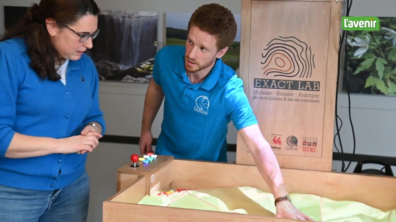 Des bacs à sable à réalité augmentée pour réduire les inondations