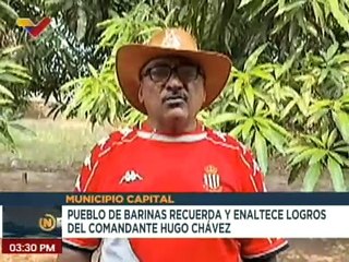 Barineses enaltecen los logros del Comandante Eterno Hugo Chávez