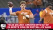 Arch Manning Won't Be Featured in EA Sports College Football 25
