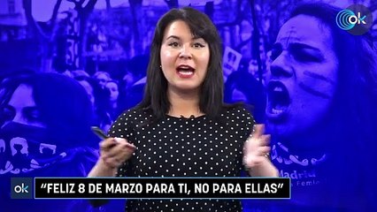 Pilar R. Losantos: "Feliz 8 de marzo para ti, no para ellas"