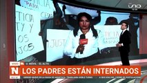 Familiares y amigos exigen justicia por los dos menores víctimas de infanticidio en la ciudad de El Alto.
