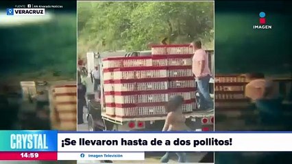 Se registra rapiña en tramo carretero de Veracruz