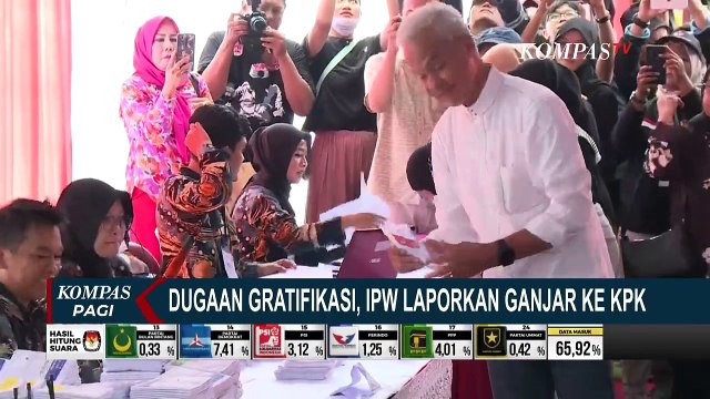 Ganjar Pranowo dan Eks Dirut Bank Jateng Dilaporkan oleh IPW ke KPK