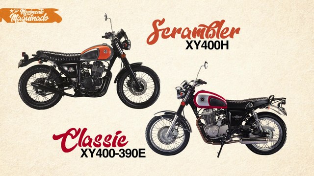 SWM / Shineray, modelos que já estão no Brasil para serem lançados.