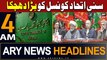 ARY News 4 AM Headlines 6th March 2024 | Reserved Seats Case | Big Blow To Sunni Ittehad Council