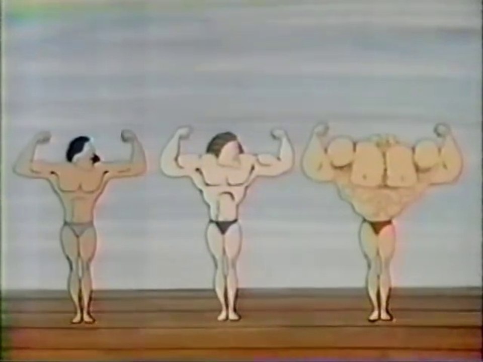 Muscle Cartoon Clip - Sesame Street
