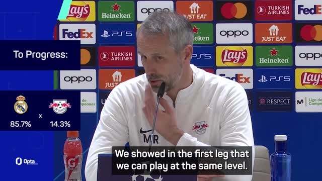 Rose calls for Leipzig players to believe in upsetting Real Madrid