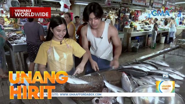 Bangus Girl, magpapakitang gilas sa kanyang pagkakaliskis! | Unang Hirit