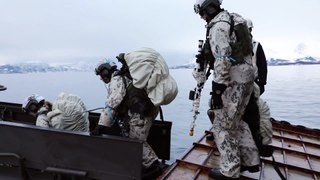 US Navy • Small Boat Operations • Andfjorden Fjord Norway