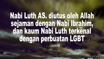 Doa Nabi Luth AS  Doa Mustajabah Minta Diselamatkan Dari Adzab Allah