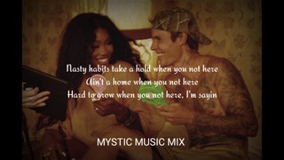 Snooze - Lyrics | Justin Bieber and SZA | Mystic Music Mix