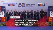 Momen Jokowi Hadiri Resepsi KTT Khusus ASEAN-Australia di Melbourne