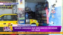 Callao: vecina denuncia invasión de calle por mecánicos a pesar del cierre de sus locales