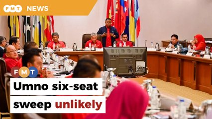 Umno won’t win all six Bersatu seats at by-elections, say analysts