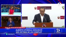 Alberto Otárola anuncia su salida de la PCM: “He decido presentar mi renuncia”
