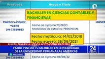 Yaziré Pinedo: ¿Quién es la joven de 25 años vinculada a Alberto Otárola y que ganó S/53 mil del Estado?