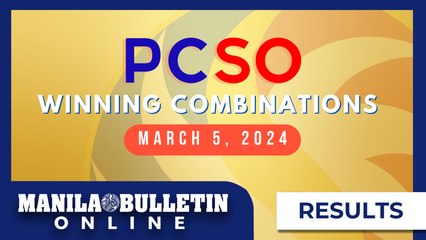 PCSO Lotto Draw Results, March 5, 2024 | Ultra Lotto 6/58, Super Lotto 6/49, Lotto 6/42, 6D, 3D, 2D