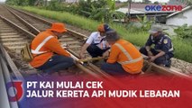 PT KAI Inspeksi Jalur Kereta Guna Antisipasi Gangguan Perjalanan saat Momen Mudik Lebaran