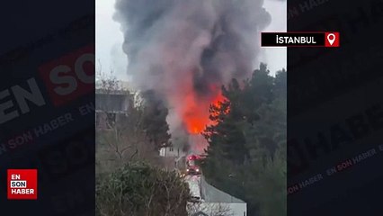 İTÜ yerleşkesinde korkutan yangın