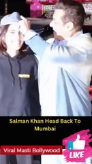 Salman Khan Spotted with Niece Alizeh Viral Masti Bollywood