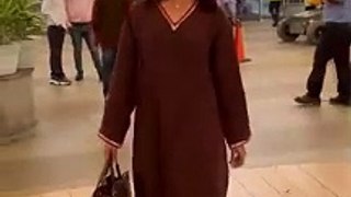 Samantha Ruth Prabhu was snapped arriving at Mumbai Airport