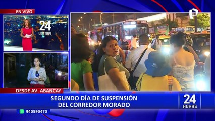 Corredor Morado volverá a operar tras llegar a un acuerdo con el MTC