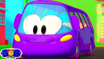 Wheels On the Bus + More Vehicles Nursery Rhymes & Kids Songs