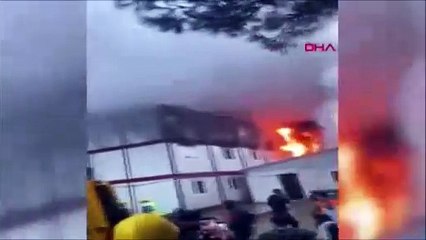 İstanbul'da İTÜ'de büyük yangın!