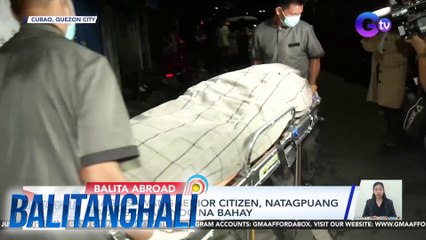 Mag-asawang senior citizen, natagpuang patay sa nasunog na bahay | BT
