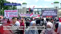 Respons Menko Polhukam Hadi soal Demo Dugaan Kecurangan Pemilu: Itu Riak-Riak Kecil