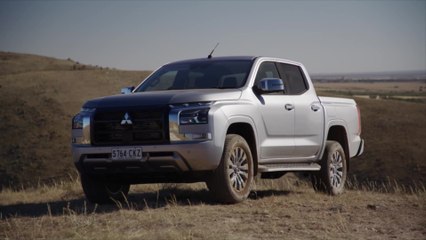 New-Gen Mitsubishi Triton Design Preview in Grey