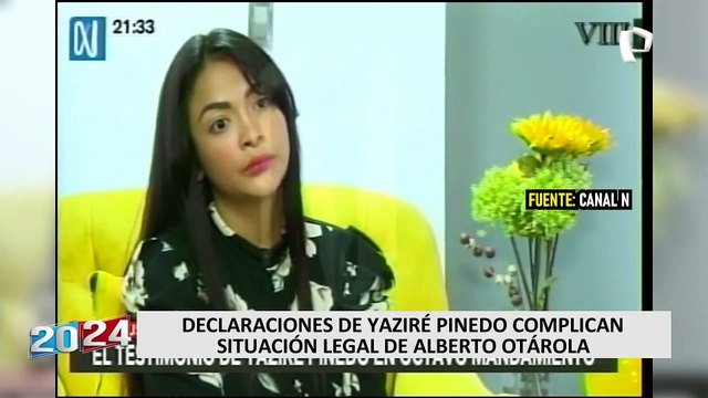 Antonio Maldonado: Declaraciones de Yaziré Pinedo complica situación legal de Alberto Otárola