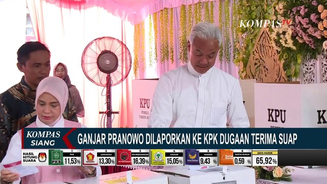 KPK Buka Suara Soal IPW Laporkan Dugaan Ganjar Pranowo Terima Suap dan Gratifikasi