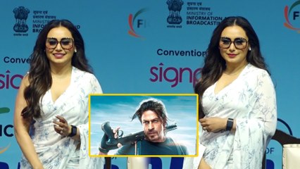 Rani Mukerji ने Pathaan को थियटर में रिलीज करने के पति Aditya Chopra के फैसले की सराहना की