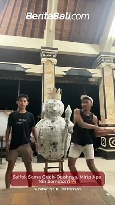 Salfok Sama Ogoh-Ogohnya, Mirip Apa Nih Semeton?